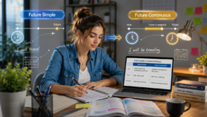 Read more about the article Future Simple (Απλός Μέλλοντας) vs Future Continuous (Διαρκείας Μέλλοντας)