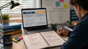 Read more about the article Present Simple vs Present Continuous